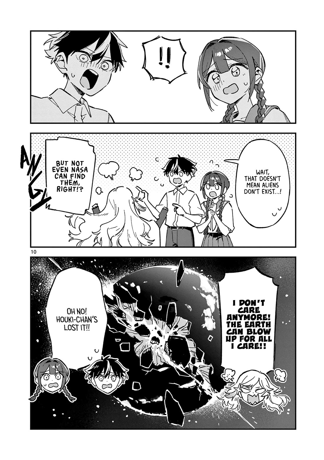 After School, We Wander in Space chapter 51 page 10