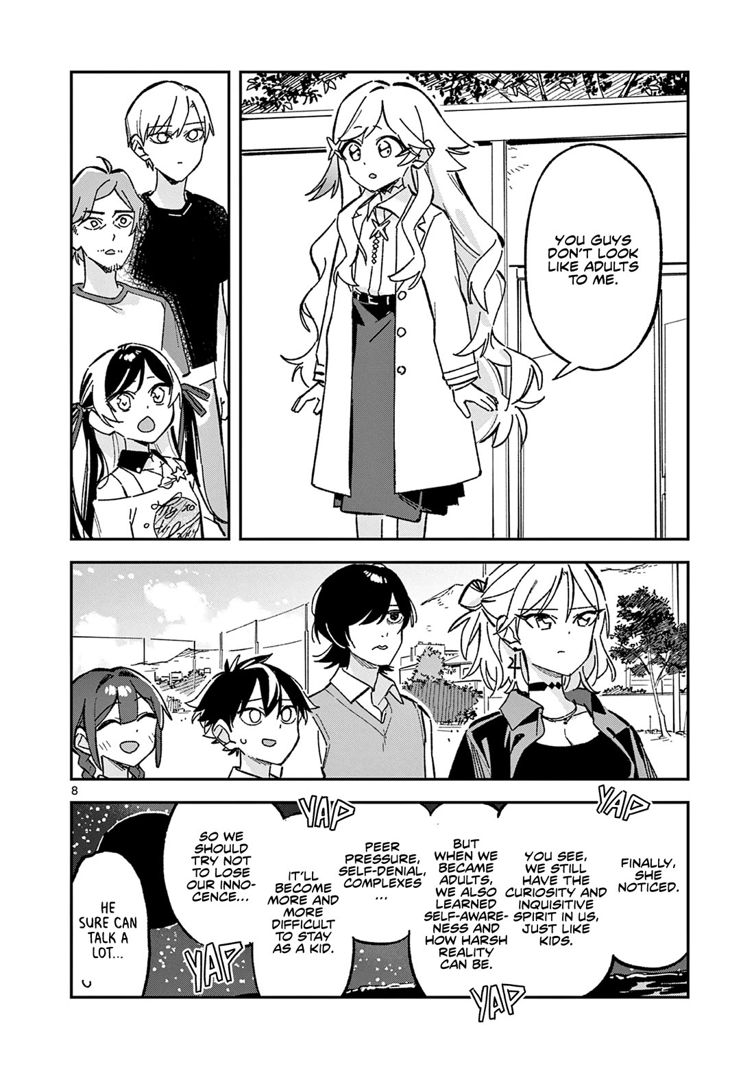 After School, We Wander in Space chapter 53 page 8