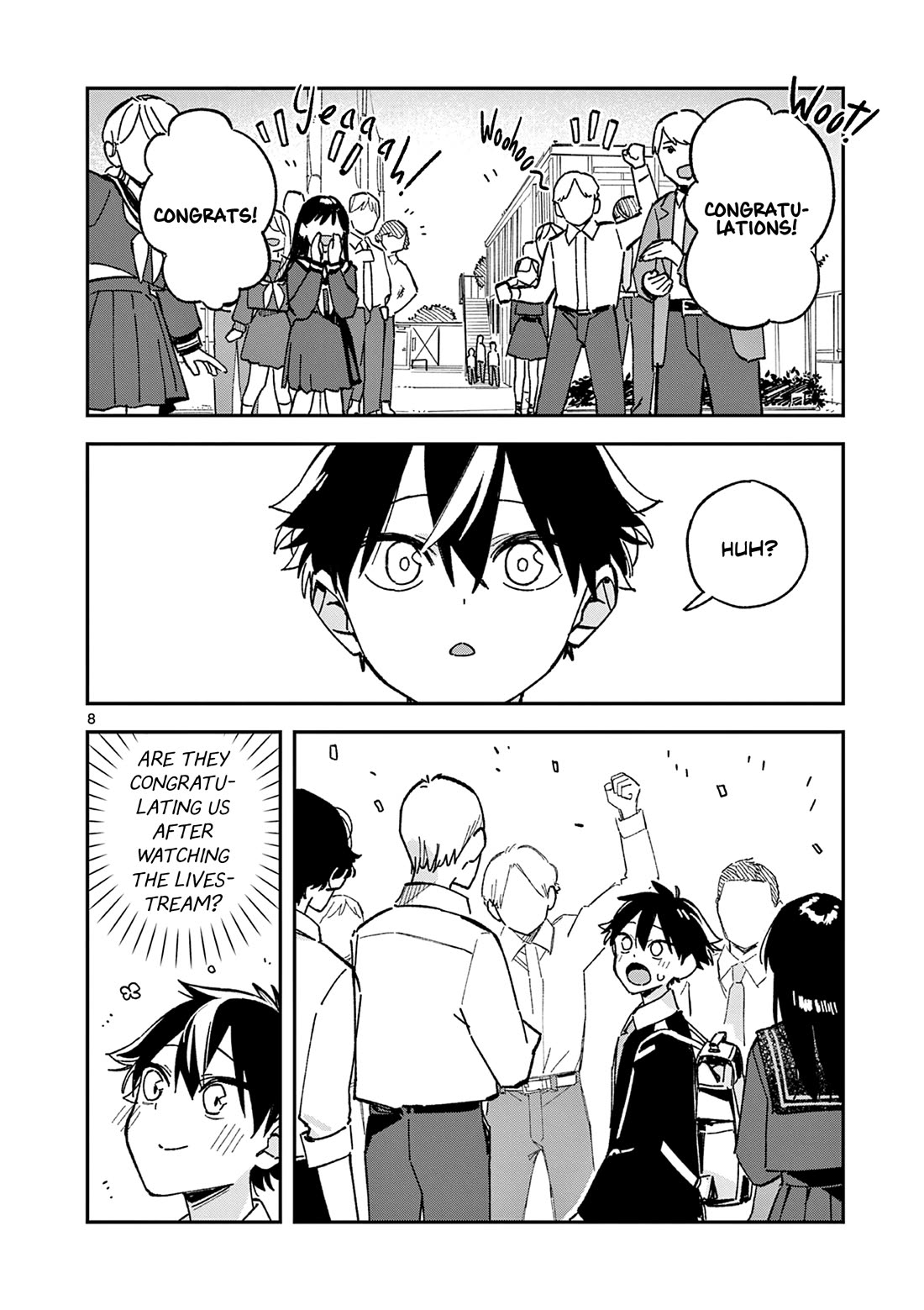 After School, We Wander in Space chapter 59 page 8