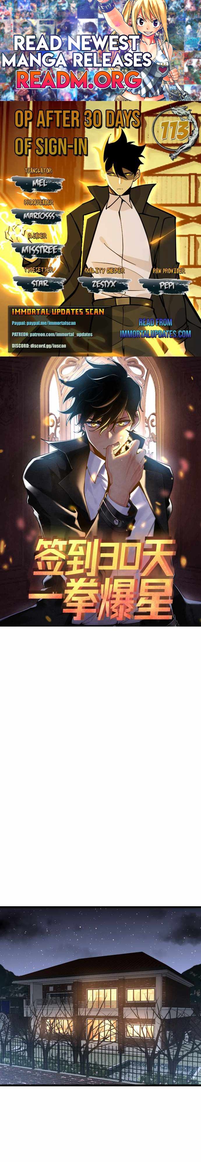 After Signing In For 30 Days, I Can Annihilate Stars chapter 113 page 1