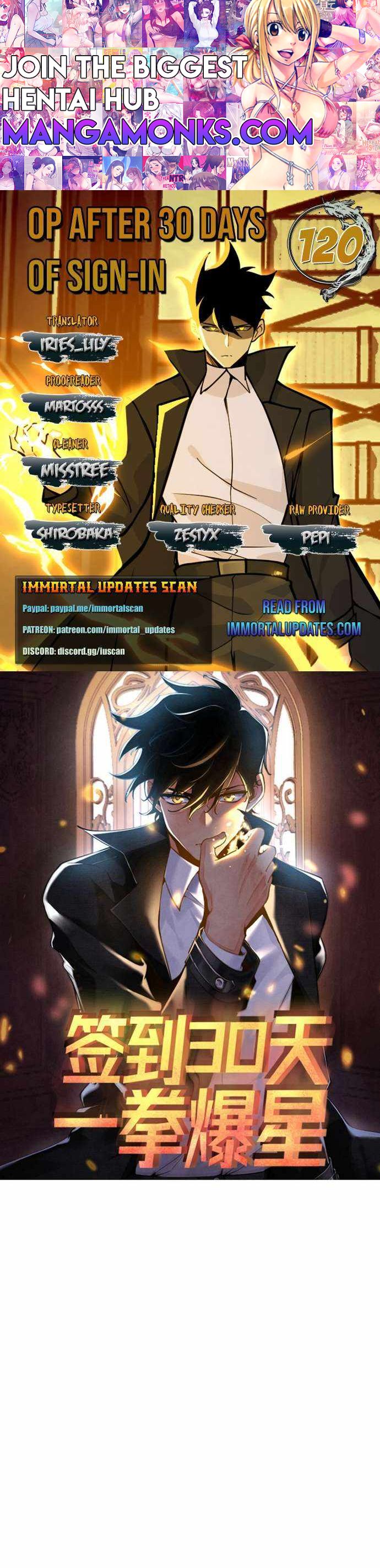 After Signing In For 30 Days, I Can Annihilate Stars chapter 120 page 1