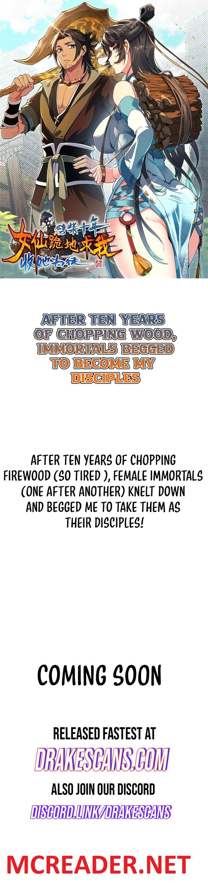 After Ten Years of Chopping Wood, Immortals Begged To Become My Disciples chapter 0 page 1