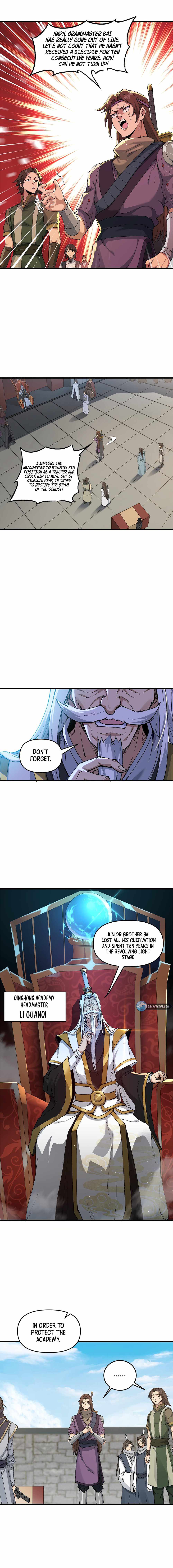 After Ten Years of Chopping Wood, Immortals Begged To Become My Disciples chapter 1 page 6