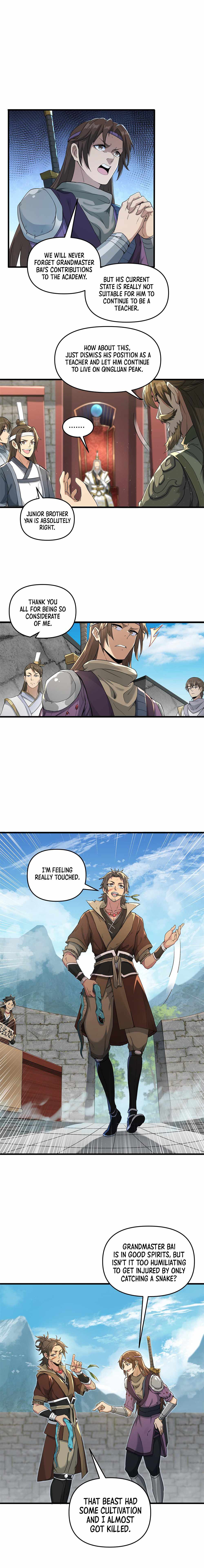 After Ten Years of Chopping Wood, Immortals Begged To Become My Disciples chapter 1 page 7