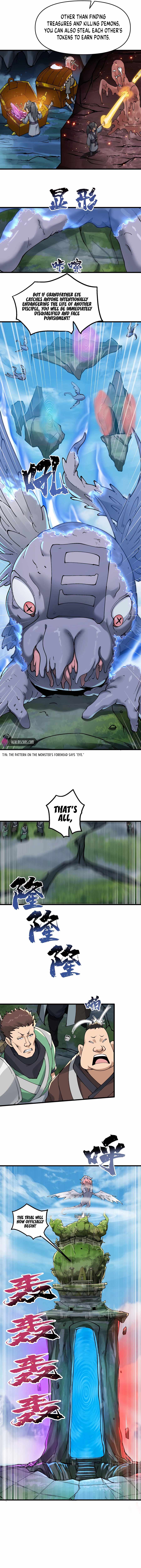 After Ten Years of Chopping Wood, Immortals Begged To Become My Disciples chapter 10 page 10