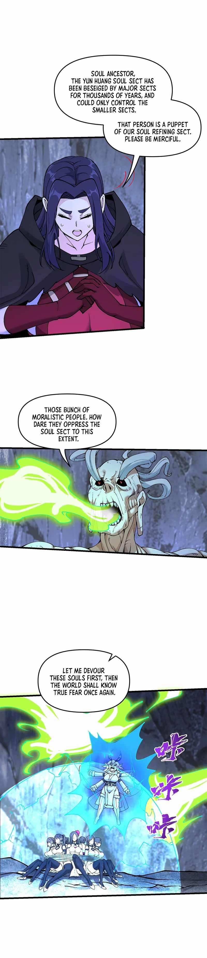 After Ten Years of Chopping Wood, Immortals Begged To Become My Disciples chapter 18 page 21