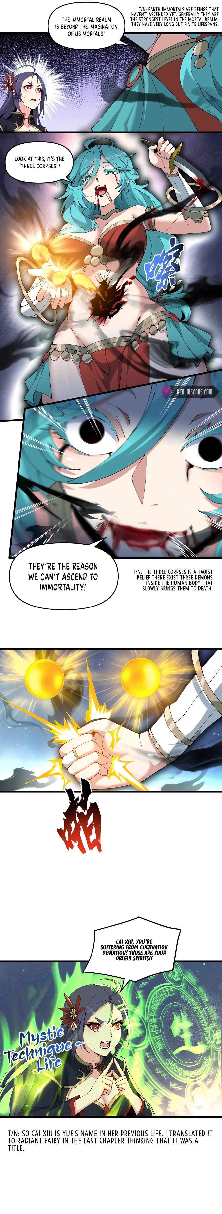 After Ten Years of Chopping Wood, Immortals Begged To Become My Disciples chapter 20 page 3