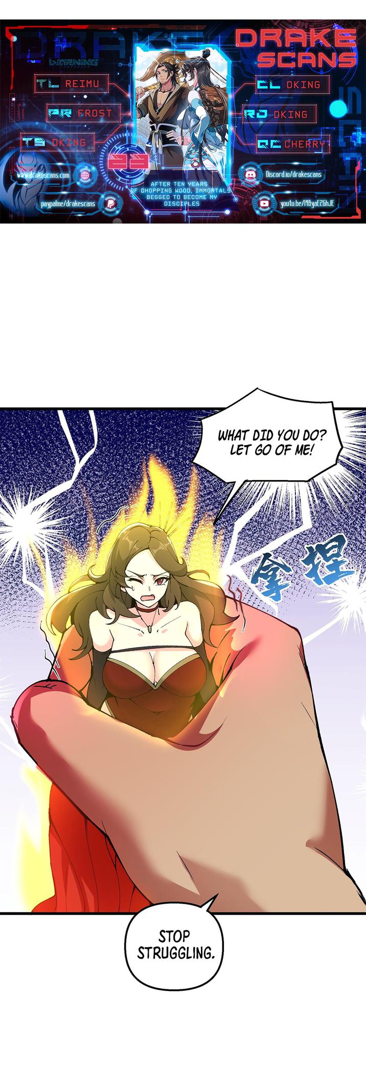 After Ten Years of Chopping Wood, Immortals Begged To Become My Disciples chapter 23 page 1