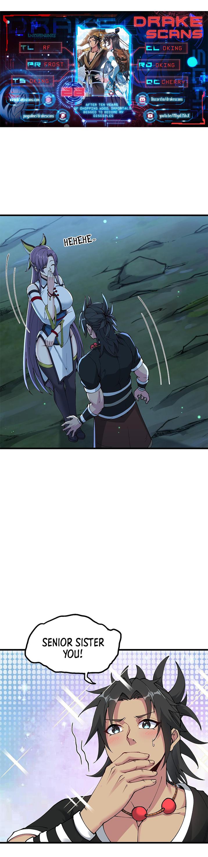 After Ten Years of Chopping Wood, Immortals Begged To Become My Disciples chapter 28 page 1