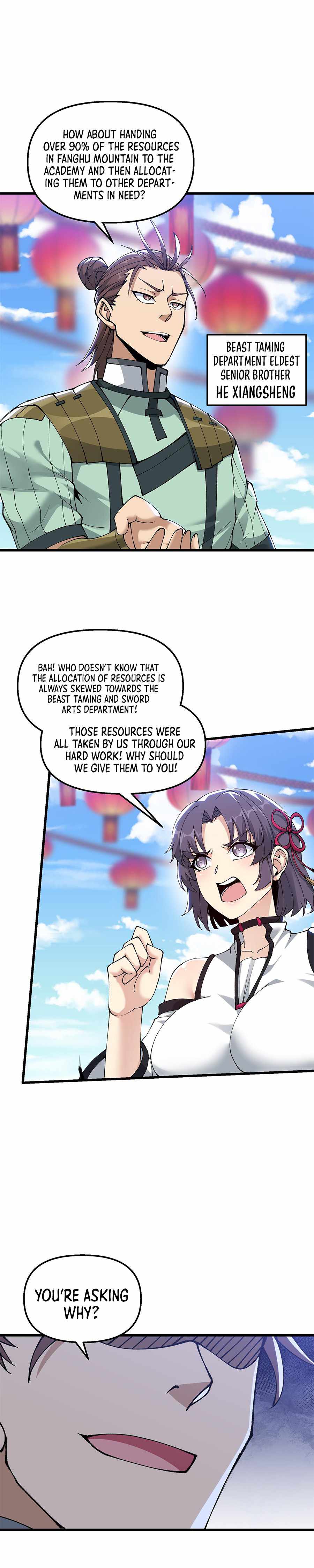 After Ten Years of Chopping Wood, Immortals Begged To Become My Disciples chapter 28 page 14