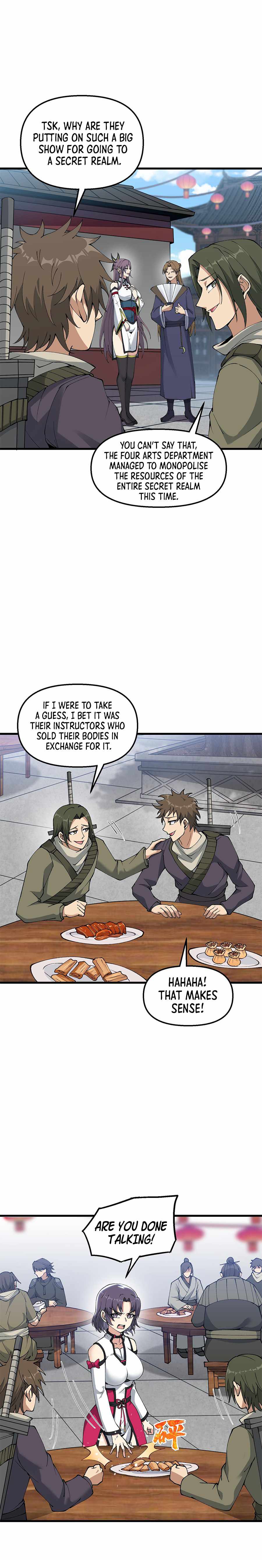 After Ten Years of Chopping Wood, Immortals Begged To Become My Disciples chapter 28 page 8