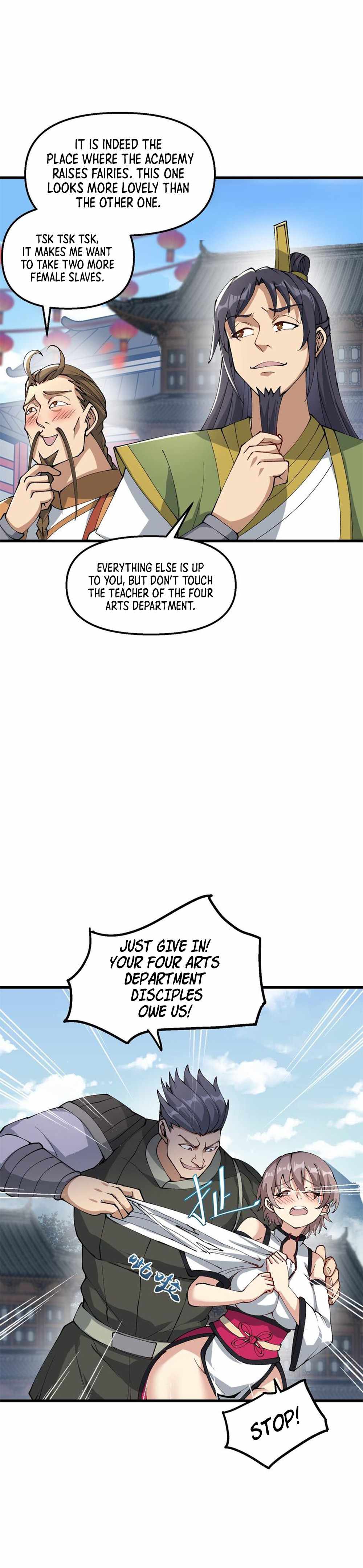 After Ten Years of Chopping Wood, Immortals Begged To Become My Disciples chapter 29 page 8