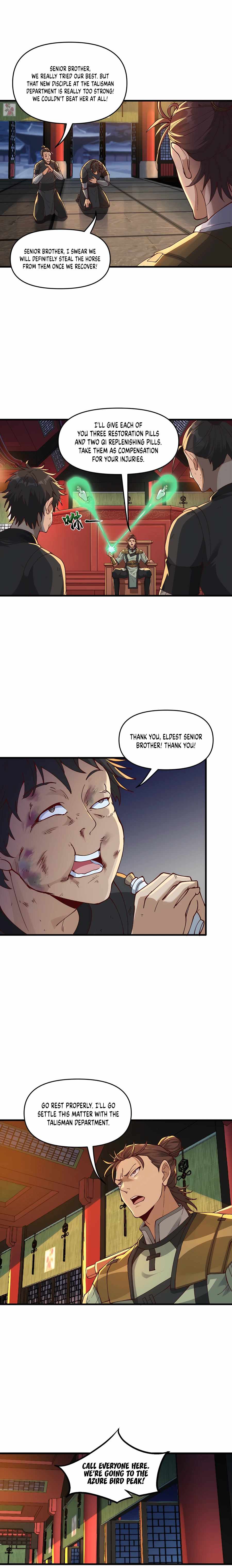 After Ten Years of Chopping Wood, Immortals Begged To Become My Disciples chapter 3 page 11