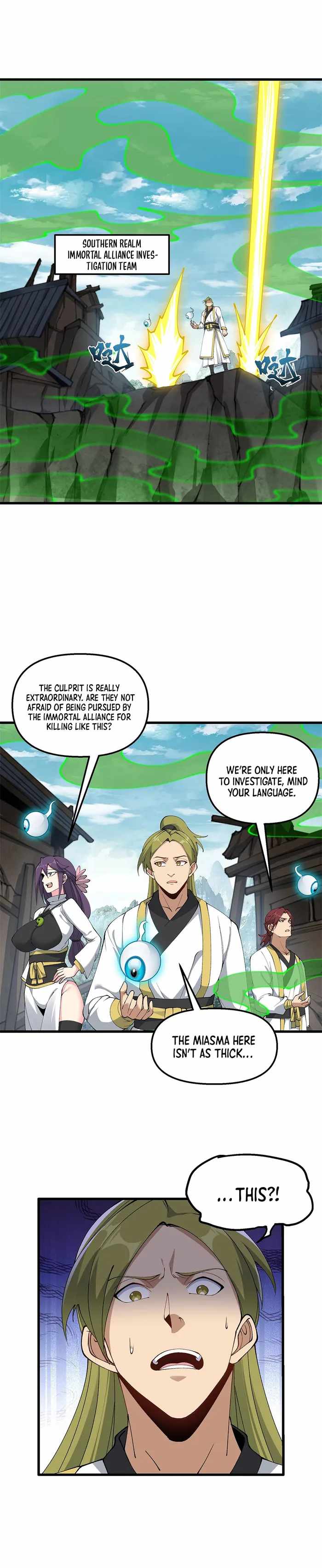 After Ten Years of Chopping Wood, Immortals Begged To Become My Disciples chapter 35 page 2