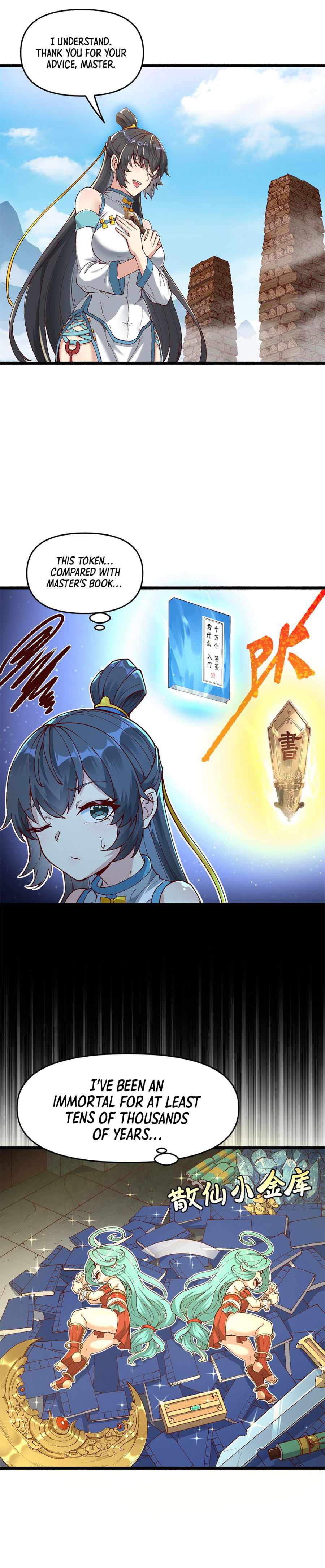 After Ten Years of Chopping Wood, Immortals Begged To Become My Disciples chapter 4 page 4