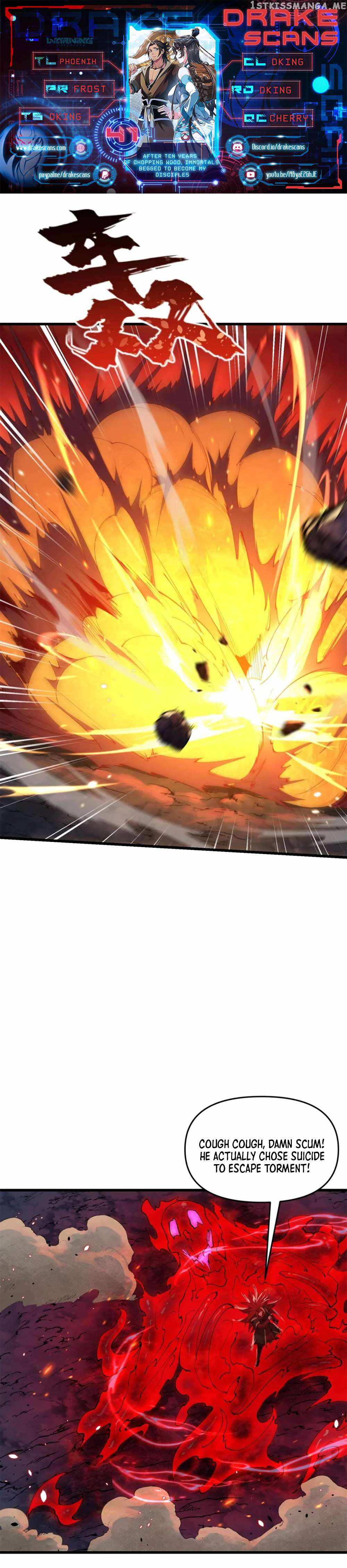 After Ten Years of Chopping Wood, Immortals Begged To Become My Disciples chapter 41 page 1