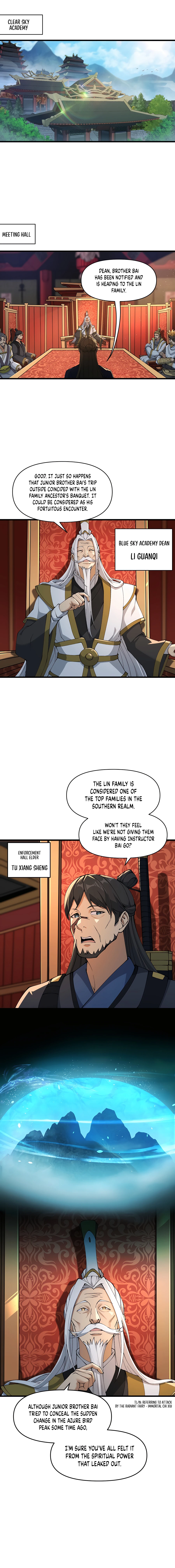 After Ten Years of Chopping Wood, Immortals Begged To Become My Disciples chapter 43 page 1