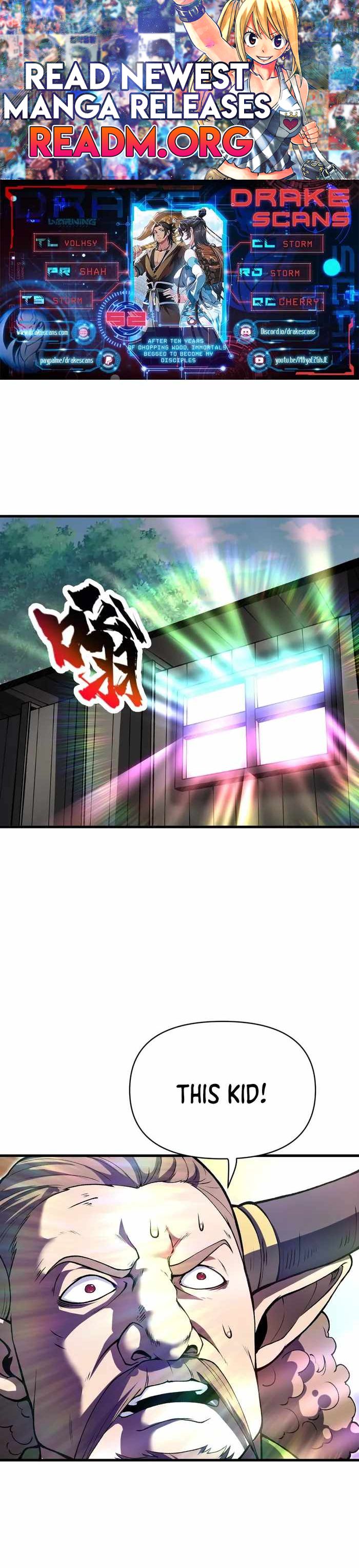 After Ten Years of Chopping Wood, Immortals Begged To Become My Disciples chapter 52 page 1