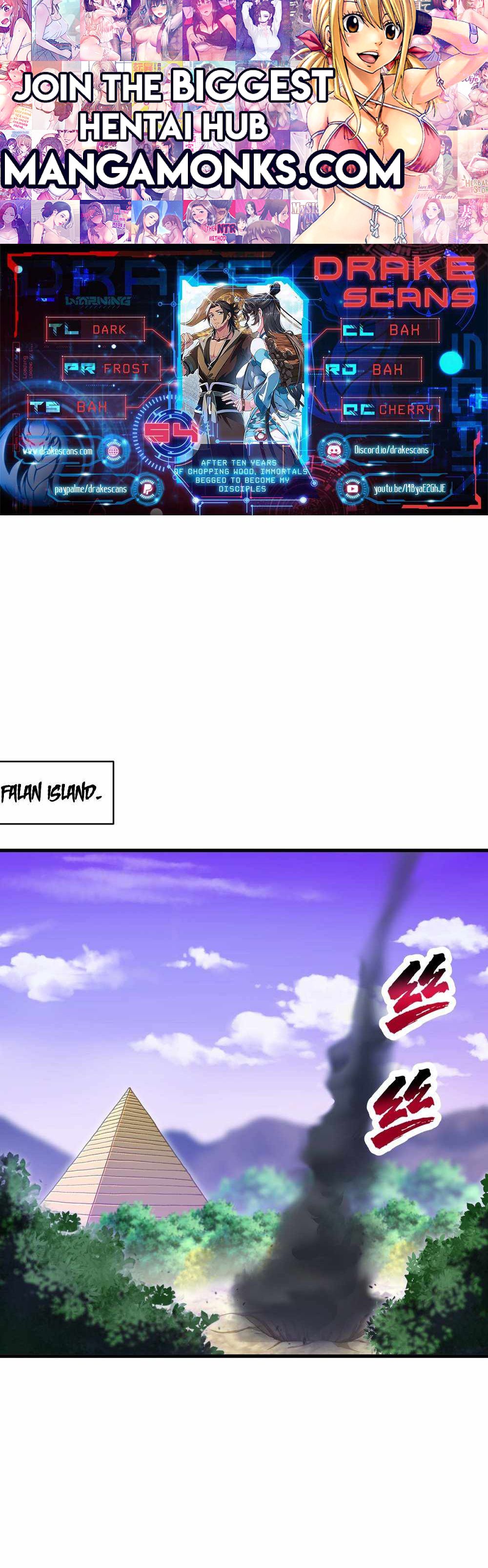 After Ten Years of Chopping Wood, Immortals Begged To Become My Disciples chapter 54 page 1