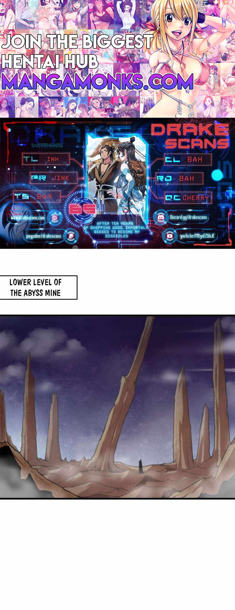 After Ten Years of Chopping Wood, Immortals Begged To Become My Disciples chapter 65 page 1