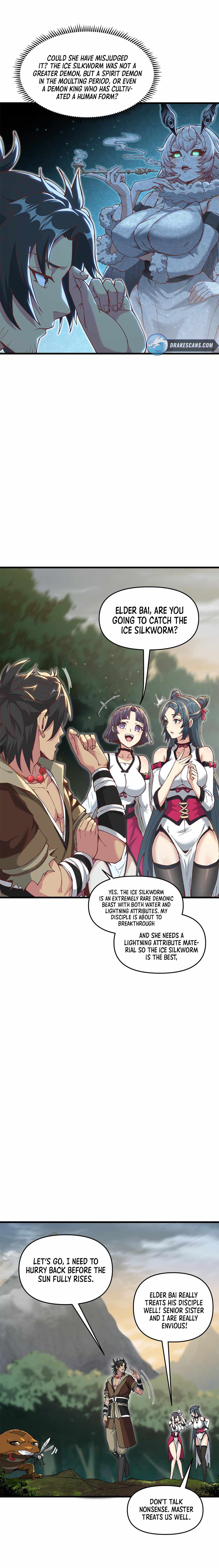 After Ten Years of Chopping Wood, Immortals Begged To Become My Disciples chapter 7 page 3