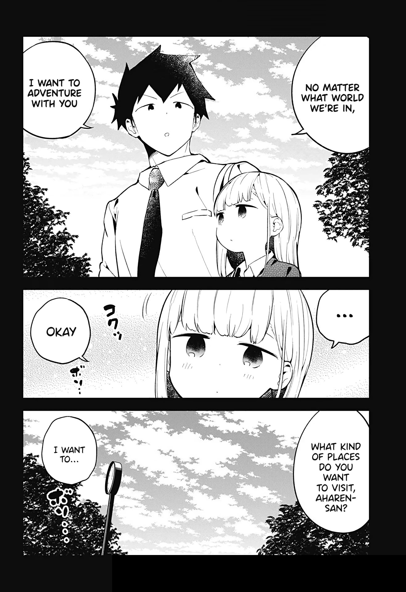 Aharen-san wa Hakarenai chapter 104 page 17