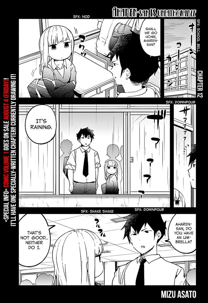 Aharen-san wa Hakarenai chapter 12 page 2