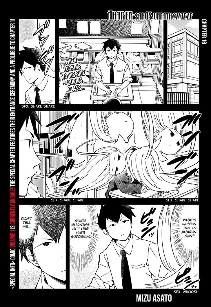 Aharen-san wa Hakarenai chapter 16 page 4