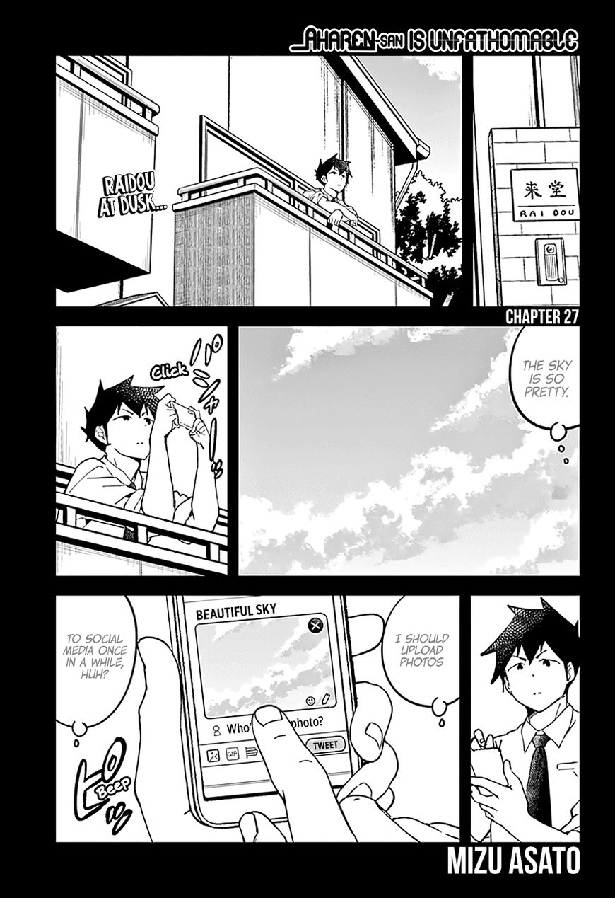 Aharen-san wa Hakarenai chapter 27 page 4