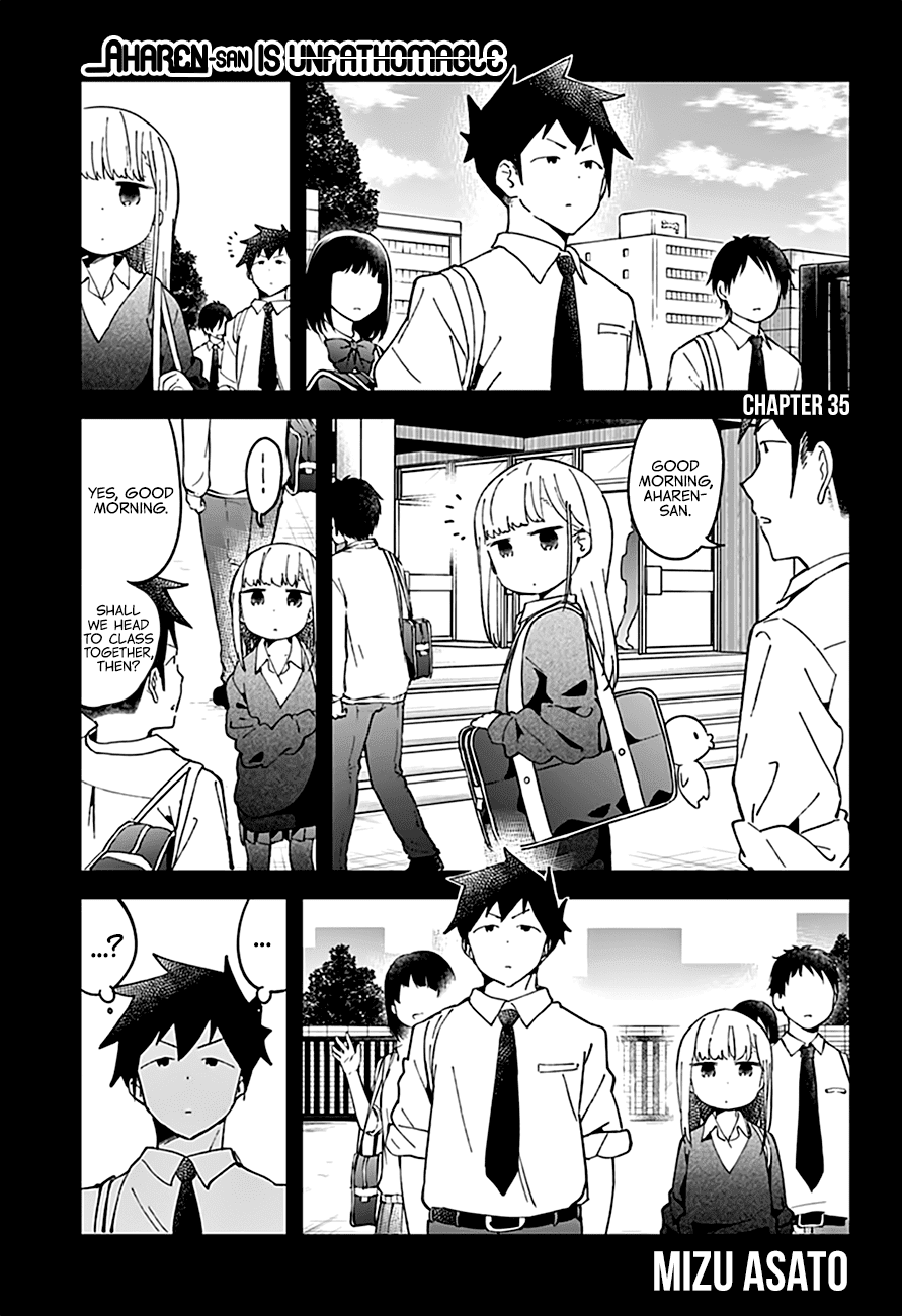 Aharen-san wa Hakarenai chapter 35 page 3
