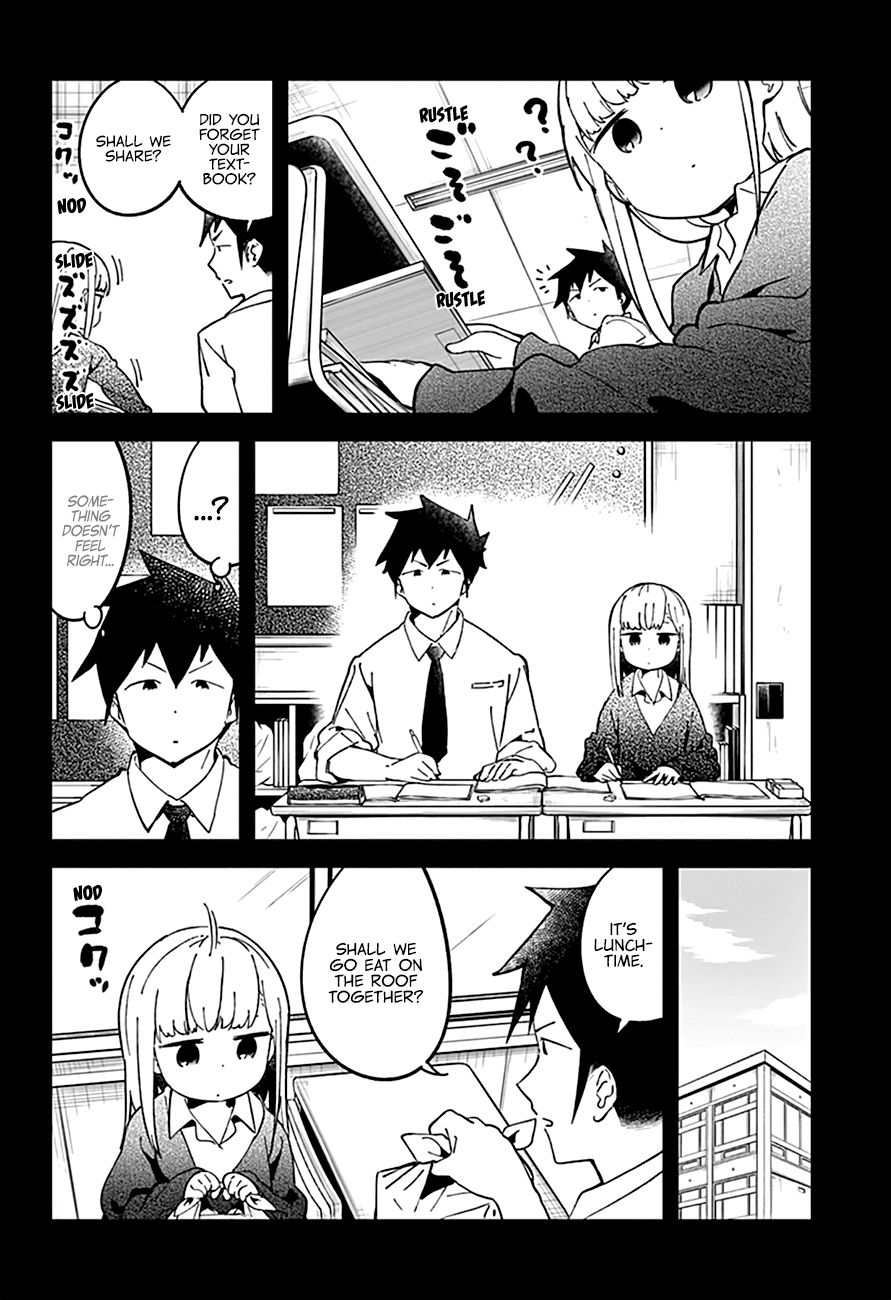 Aharen-san wa Hakarenai chapter 35 page 4
