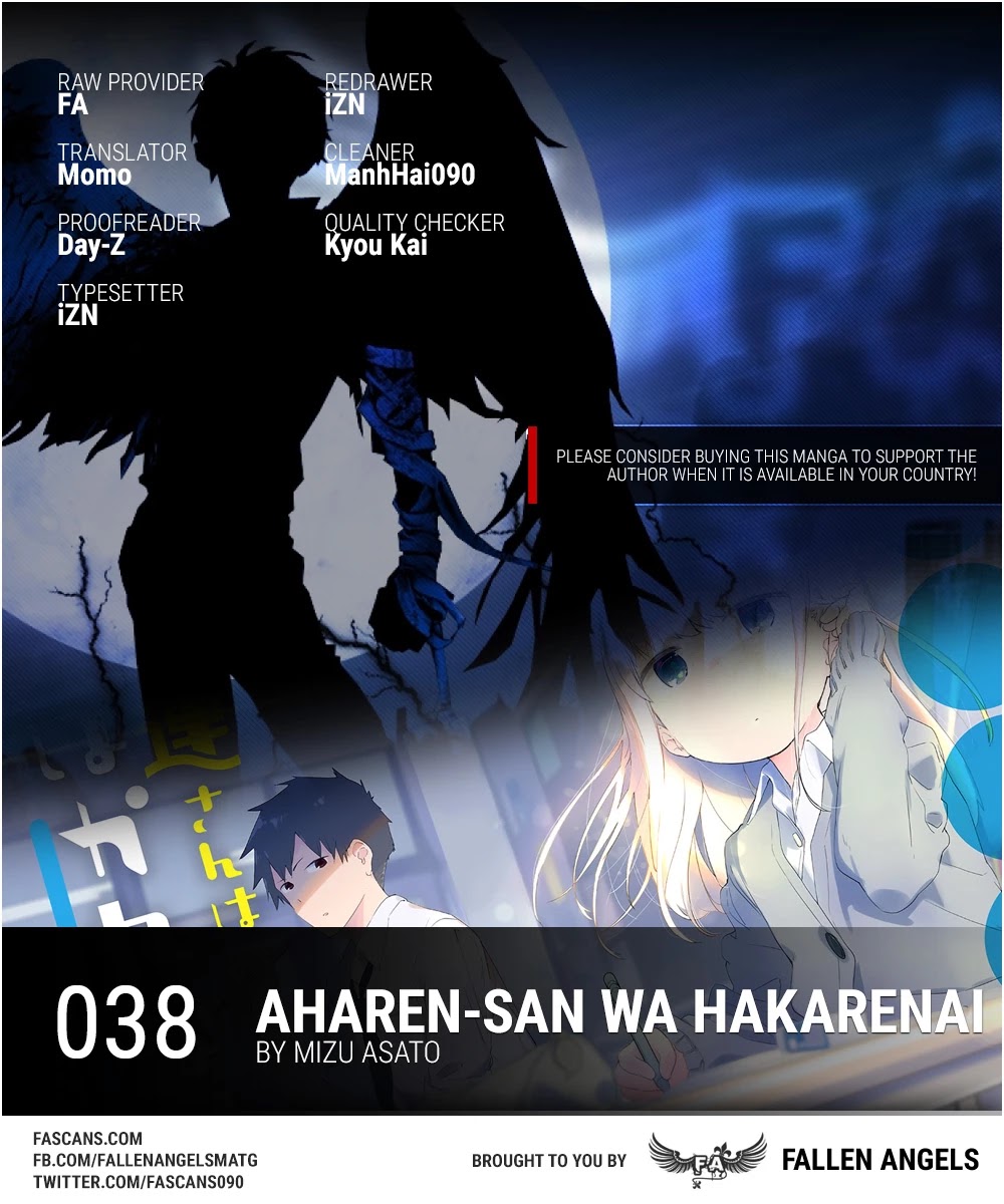 Aharen-san wa Hakarenai chapter 38 page 1