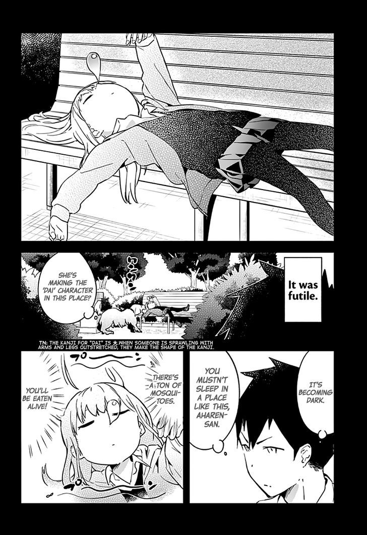 Aharen-san wa Hakarenai chapter 4 page 10