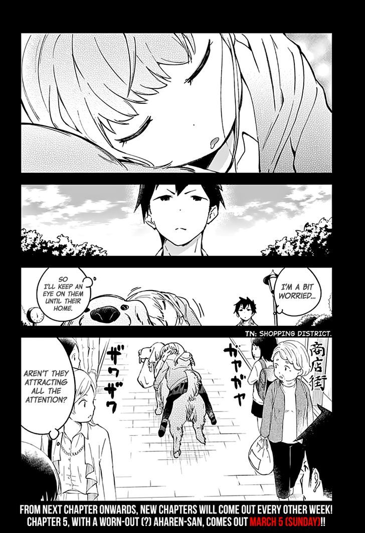 Aharen-san wa Hakarenai chapter 4 page 14