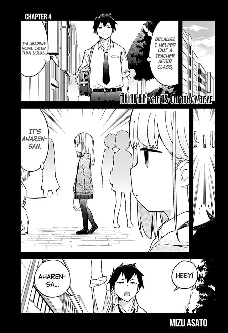 Aharen-san wa Hakarenai chapter 4 page 3