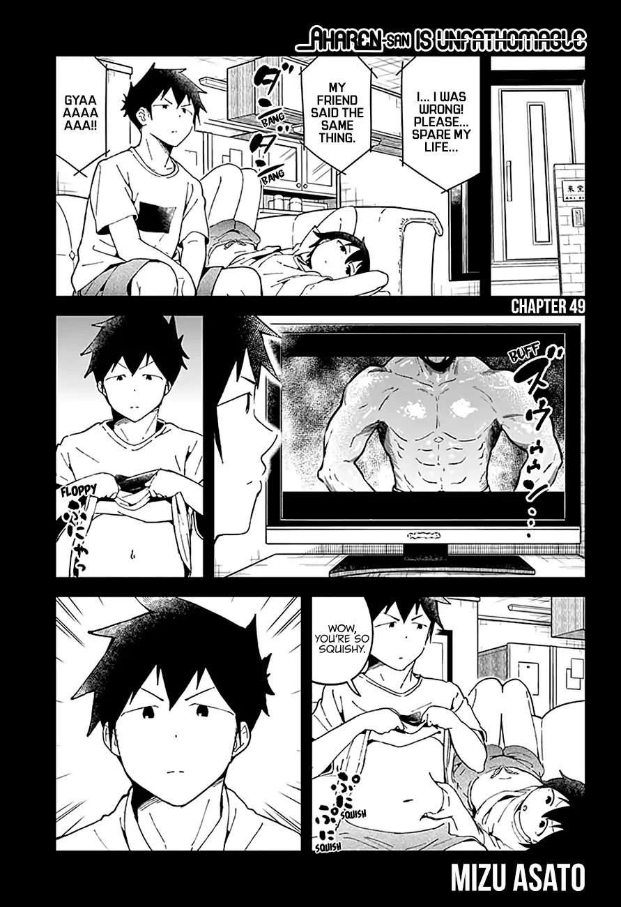 Aharen-san wa Hakarenai chapter 49 page 3