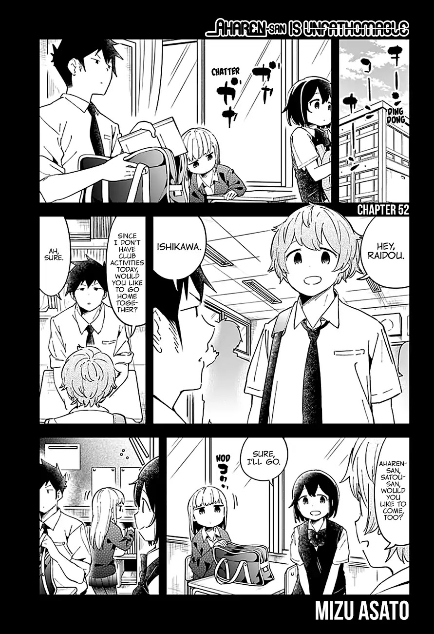 Aharen-san wa Hakarenai chapter 52 page 3
