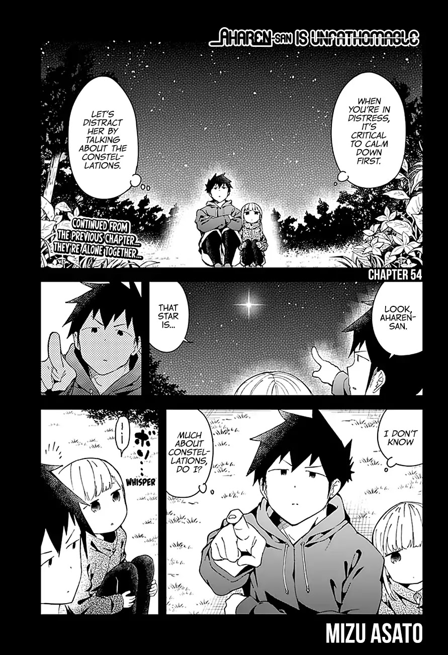 Aharen-san wa Hakarenai chapter 54 page 3