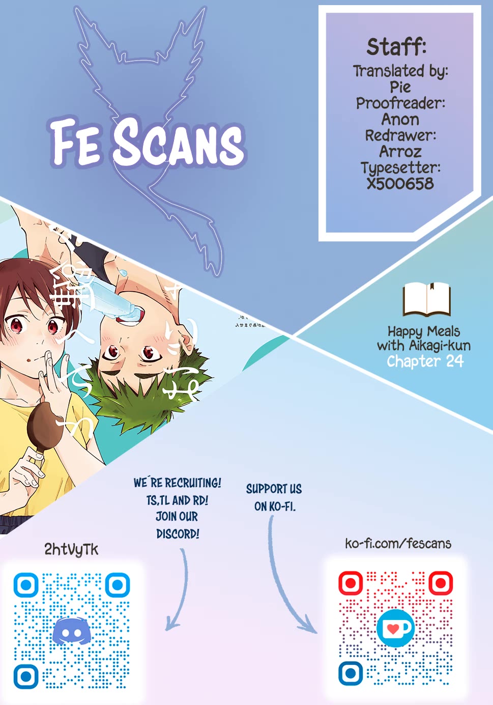 Aikagi-kun to Shiawase Gohan chapter 24 page 1