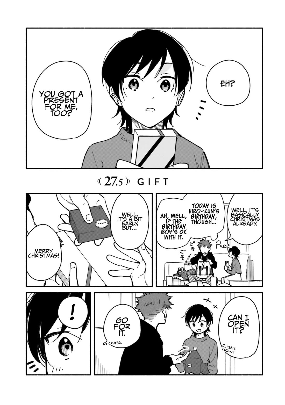 Aikagi-kun to Shiawase Gohan chapter 27.5 page 1