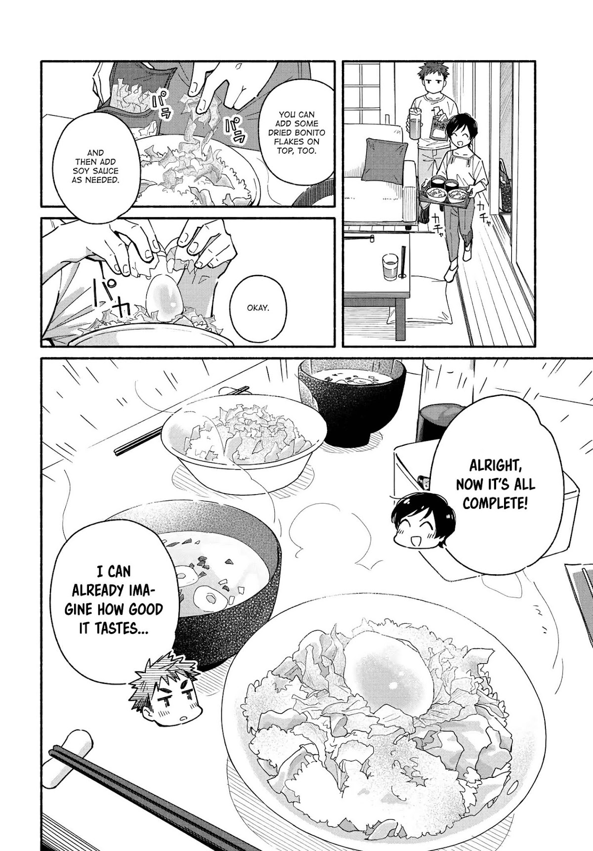 Aikagi-kun to Shiawase Gohan chapter 5 page 12