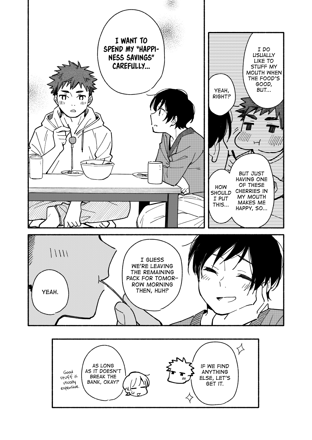 Aikagi-kun to Shiawase Gohan chapter 7.5 page 4