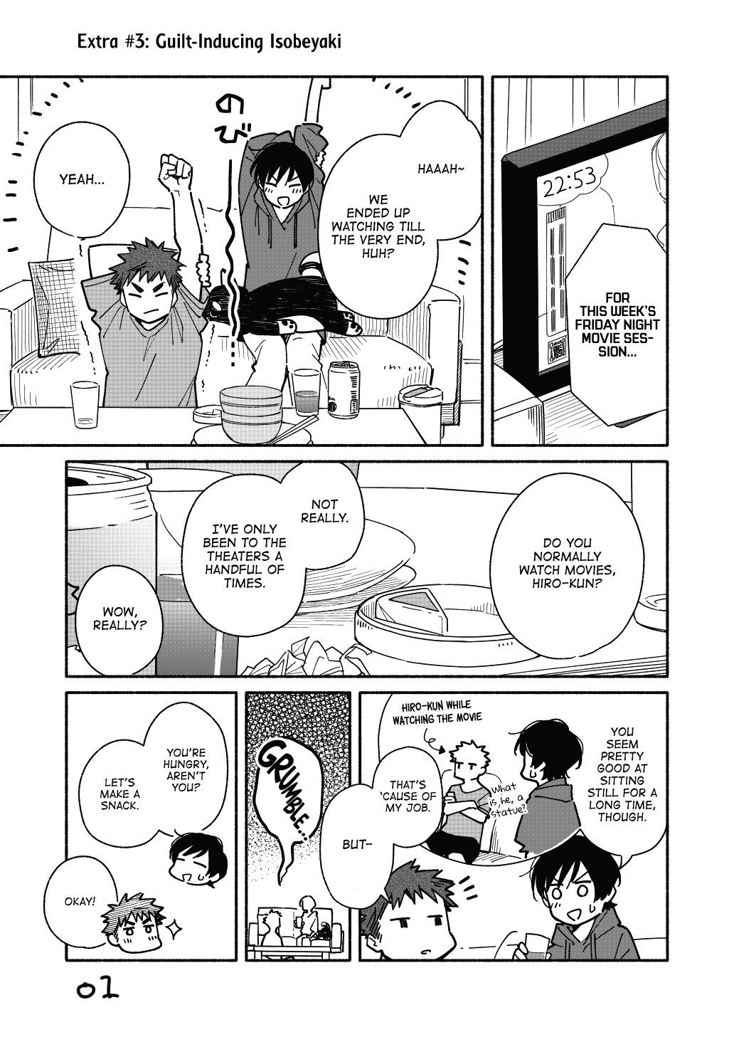 Aikagi-kun to Shiawase Gohan chapter 8.5 page 1