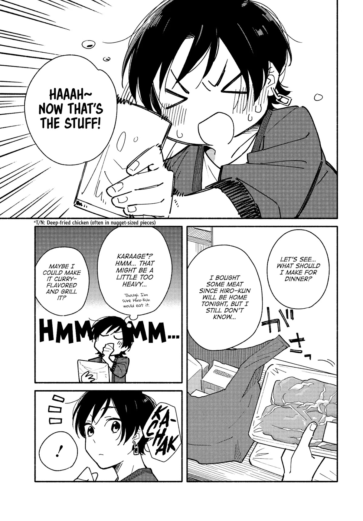 Aikagi-kun to Shiawase Gohan chapter 9 page 7