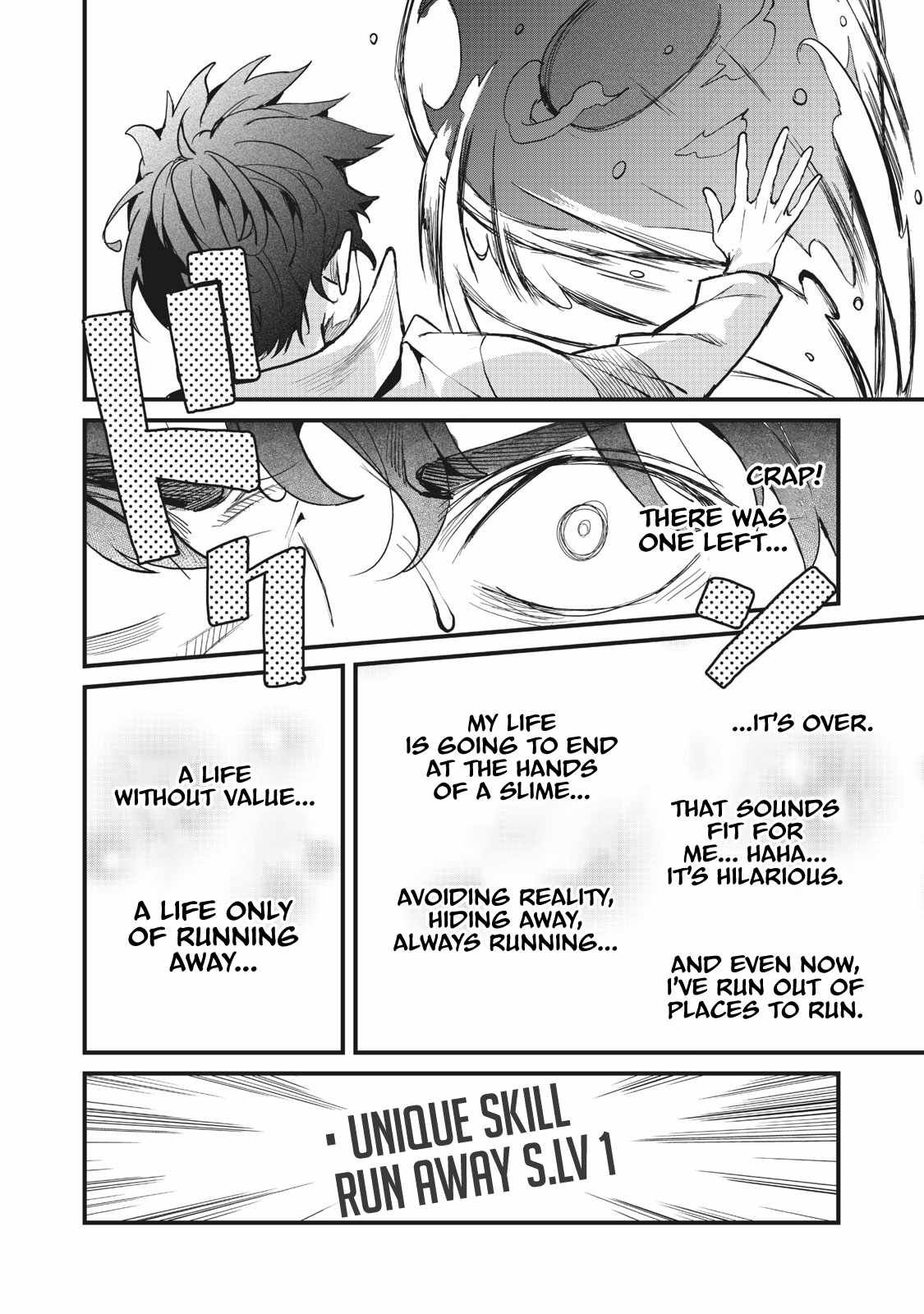 Aiming to Be the Strongest While Remaining at the Absolute Lowest Level With My Worthless Run Away Skill chapter 1 page 39