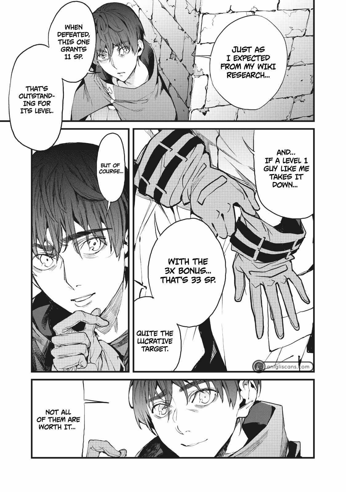 Aiming to Be the Strongest While Remaining at the Absolute Lowest Level With My Worthless Run Away Skill chapter 1 page 4