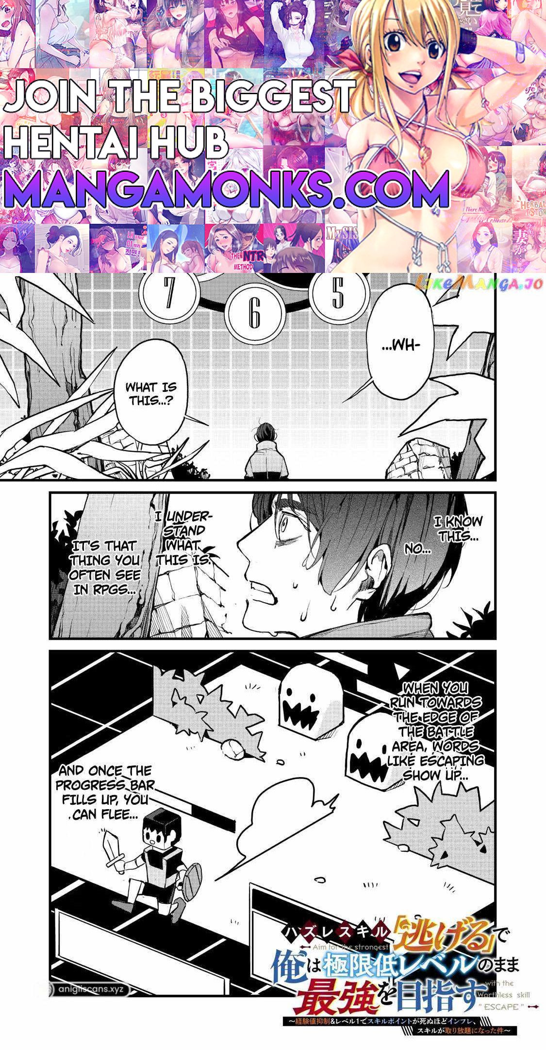 Aiming to Be the Strongest While Remaining at the Absolute Lowest Level With My Worthless Run Away Skill chapter 2 page 1