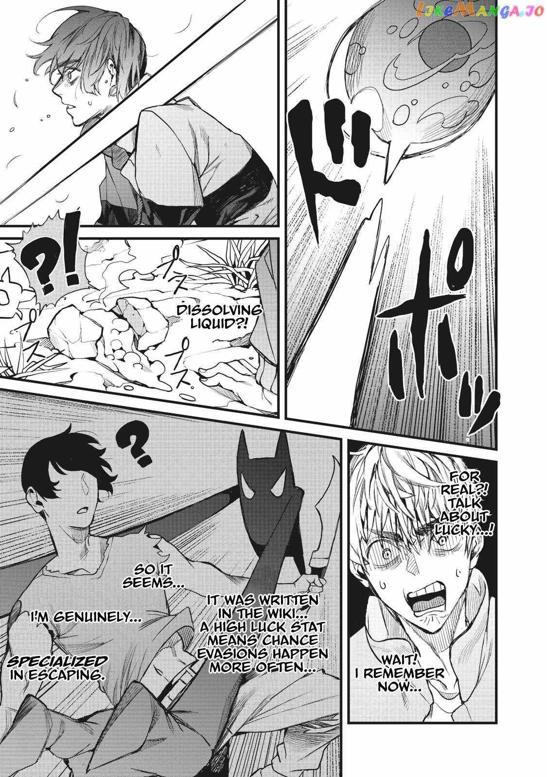 Aiming to Be the Strongest While Remaining at the Absolute Lowest Level With My Worthless Run Away Skill chapter 2 page 7