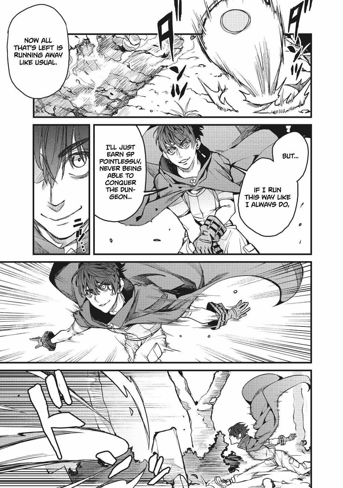 Aiming to Be the Strongest While Remaining at the Absolute Lowest Level With My Worthless Run Away Skill chapter 4 page 4