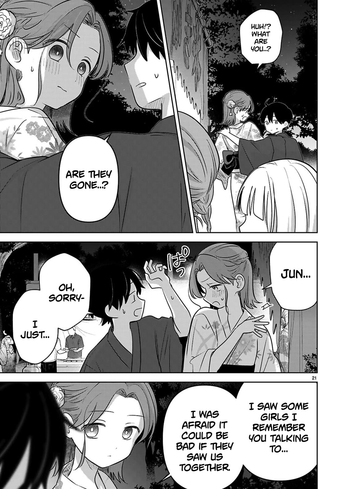 Ainosenbiki: A Story of Getting a Mommy After Doing Sugar Mama Dating chapter 11 page 21